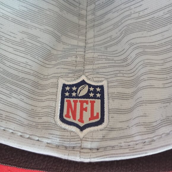 Kansas City Chiefs NFL New Era 39THIRTY Team Flex Cap Hat Size Small Medium - Picture 8 of 9